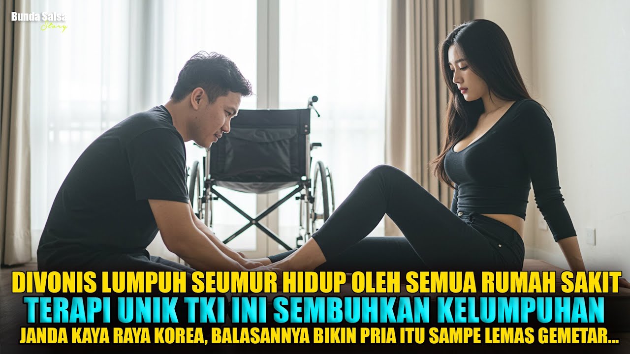 TERAPI UNIK TKI INI SEMBUHKAN JANDA KAYA RAYA KOREA YANG LUMPUH BERTAHUN-TAHUN