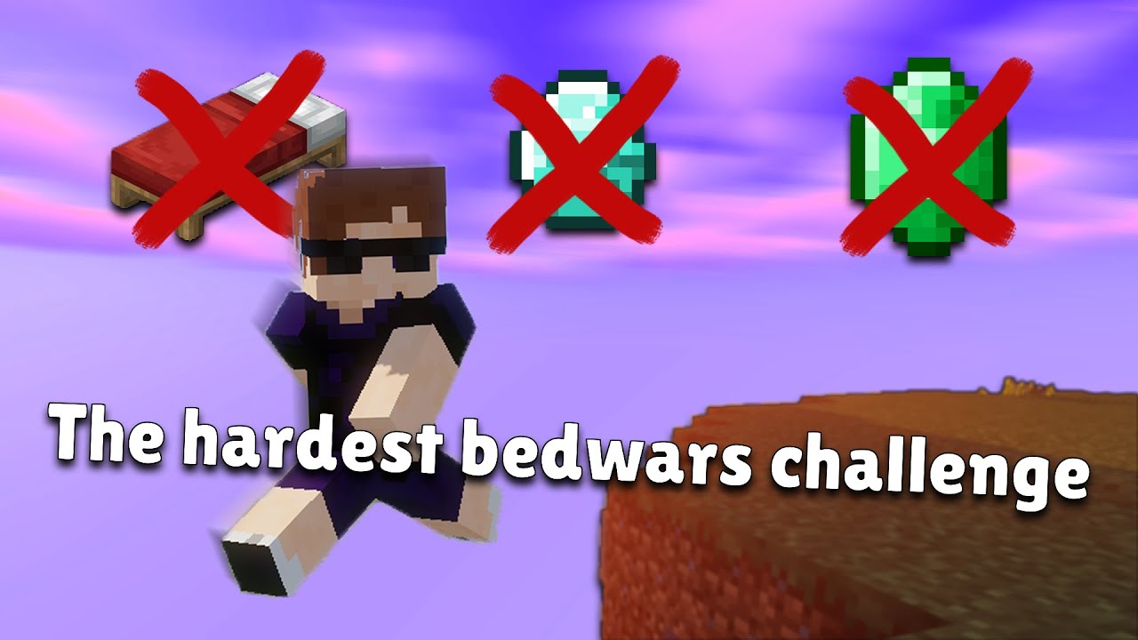 This is the hardest bedwars challenge I have done... - YouTube