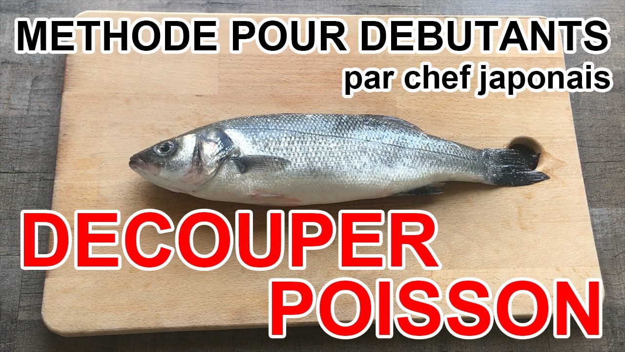 Découper un poisson pour la cuisine japonaise, lever les filets pour le sushi