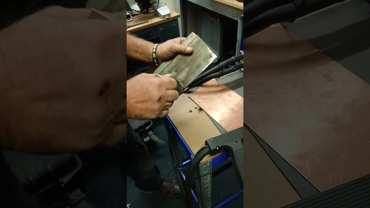 Wow how easy to weld lugs with a single sided spot welder? Hardware Test only 