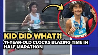 11-year-old clocks 1:23:23 in Houston Half Marathon — record?