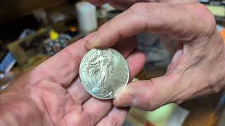 $10 Under Spot? Is this a scam? #silver #eagles @MrKiwi13605