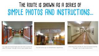 Wayfinding mobile app - the easy way to navigate around a hospital screenshot 1