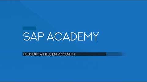 Field Exit & Field Enhancement en SAP usando ABAP en Español