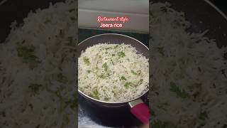 parfect Jeera rice recipe 😋#restaurant style tasty jeera rice #जीरा राईस😋 recipe#youtubeshorts#food