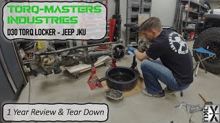 Dana 30 Torq Locker  1 Year Review & Tear Down Jeep JKU