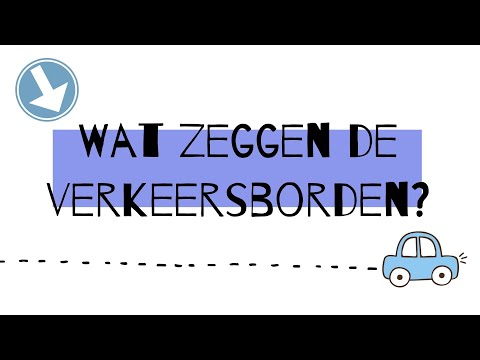 Video: Wat is de betekenis van rode verkeersborden?