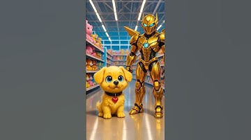 Magic Robot GO! Watch the Cute Dog’s Robot Friend Turn Into a Dance Instructor!#cute #dog #vmminds1