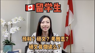 预科？研文？重考？雅思分数不够要求，应该怎么选？｜加拿大留学问答