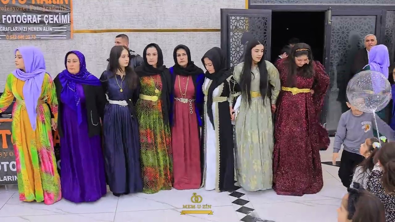 çetin ailesi MEM u ZİN DÜĞÜN SALONU  part 1