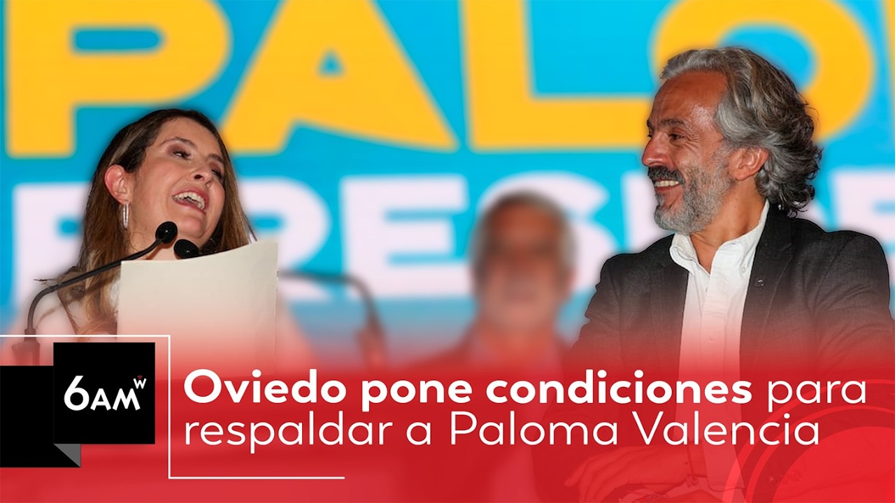 Juan Daniel Oviedo habla sobre Paloma Valencia y su futuro político | 6AM W