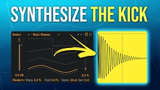 Synthesize Your Own Kick Drum in Ableton Wavetable & Stock Effects