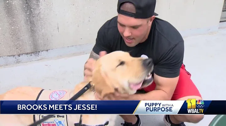 Brooks meets his veteran Jesse!