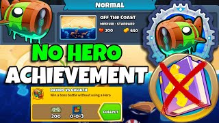 Bloonarius Normal Tutorial || No Hero Achievement, No Monkey Knowledge || Off The Coast (BTD6)