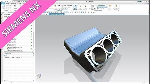 Engine Block Top - Siemens NX 12 Training - Part Design