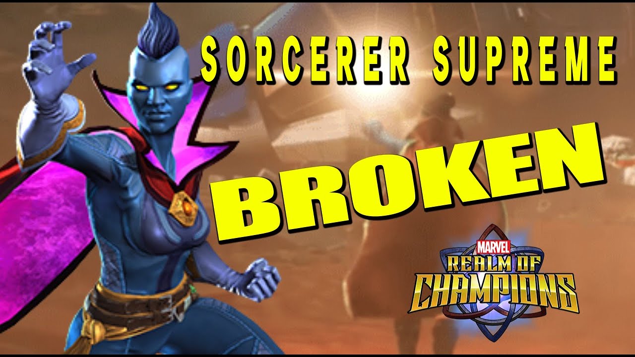 Realm of Champions Beta - Sorcerer Supreme Showcase -  MAX LEVEL