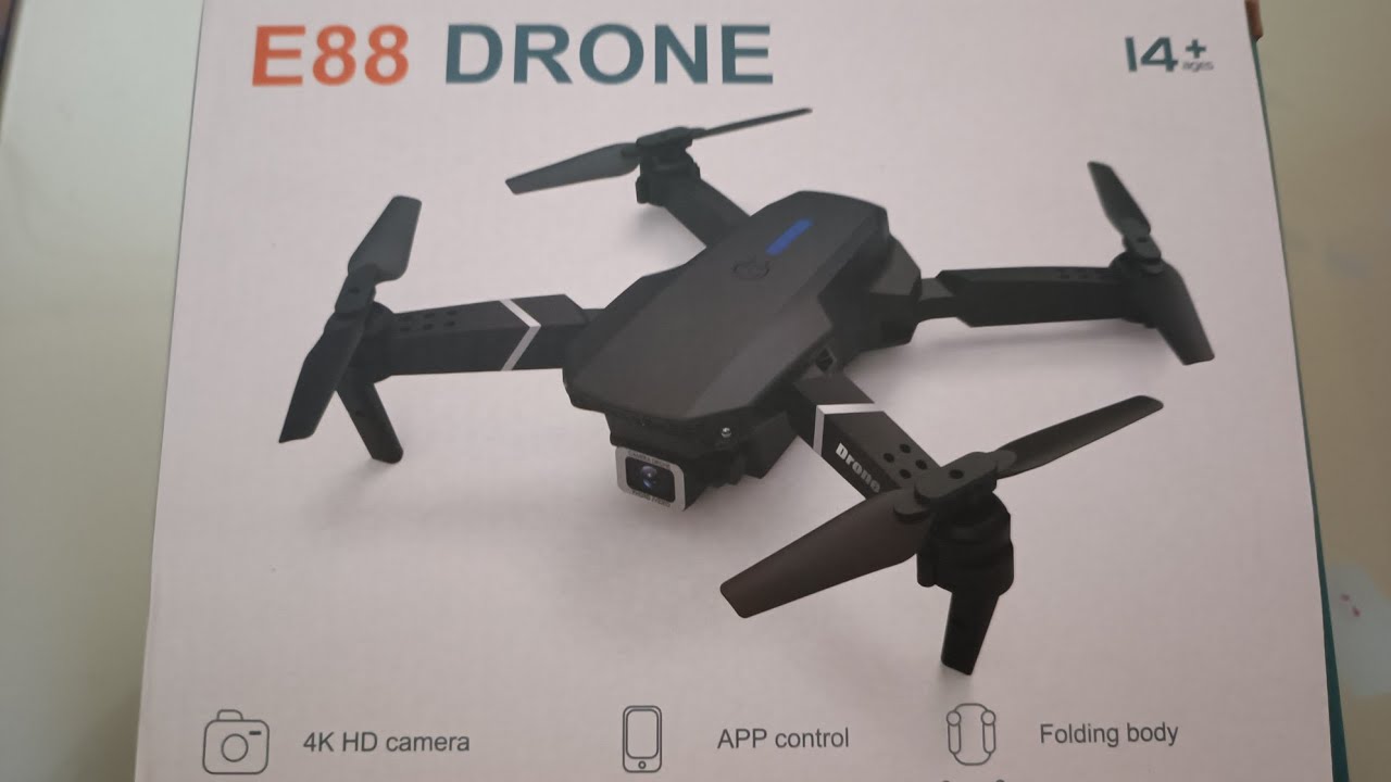 e88 pro drone 💗 unboxing with camera testing - YouTube