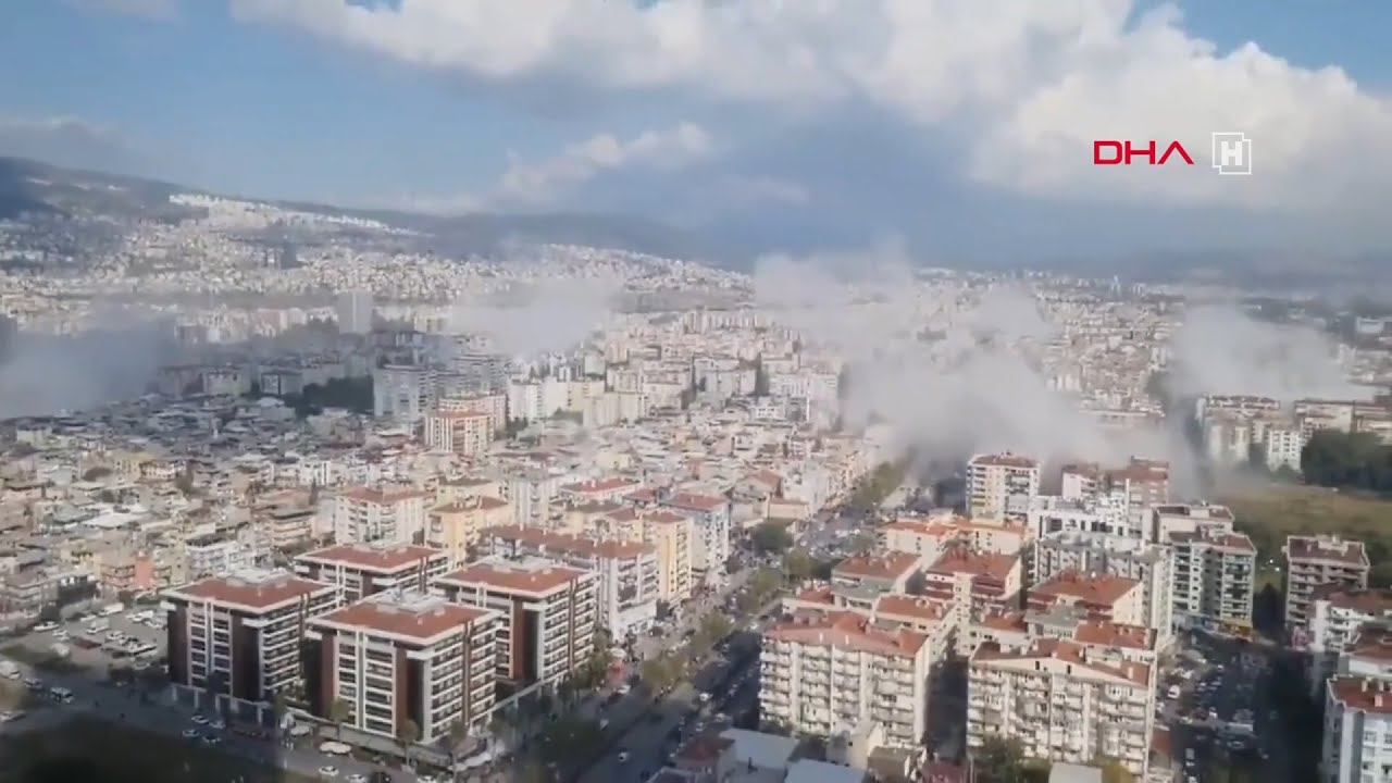 Türkei: Erdbeben der Stärke 6,6 vor Izmir und den griechischen Inseln in der Ägäis (30.10.2020)