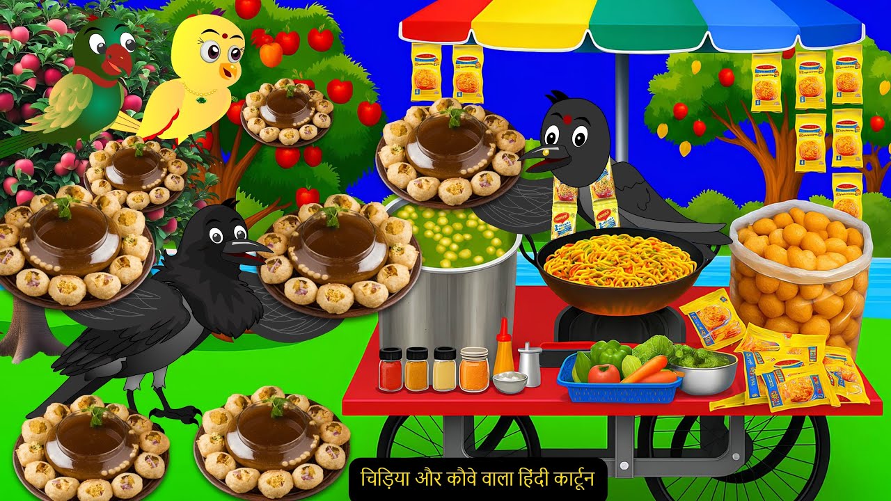 Rano Chidiya Wala Cartoon | कार्टून चिड़िया |  Episod Achi Cartoon | Hindi Kahani Dekhao | Chichu TV