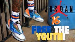THIS ONE IS SPECIAL! JORDAN 16 FREE THE YOUTH DETAILED REVIEW & ON FEET!