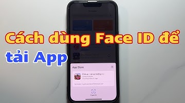 Cách dùng Face ID để tải App
