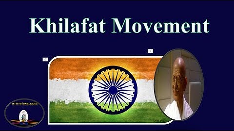 Khilafat Movement  | Nationalism in India | History, Class 10