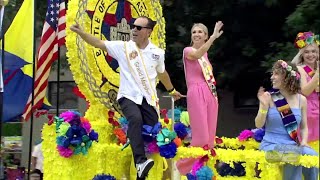 San Antonio Food Bank CEO Eric Cooper celebrates Fiesta as Battle of Flowers Grand Marshal