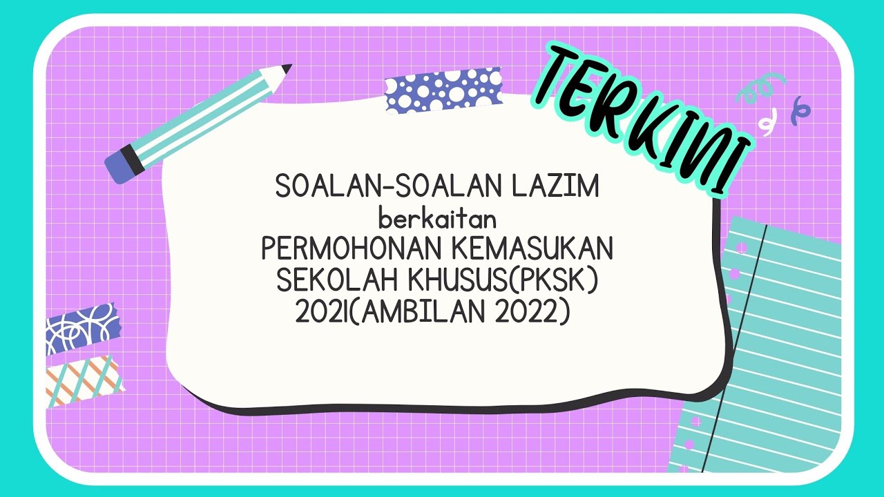 Contoh soalan pksk 2022