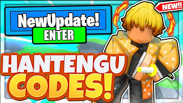 ALL NEW SECRET *HANTENGU* UPDATE CODES In Roblox Slayers Unleashed!