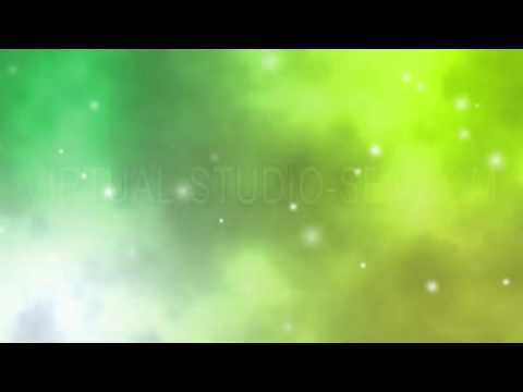 Green Galaxy Animation Background Loop - YouTube