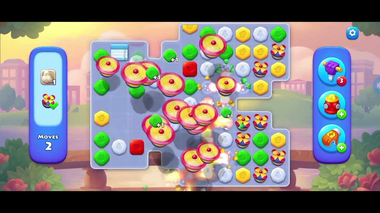 パール画面 Color puzzle level 2186-2190 | Township mini game | Puzzle fun