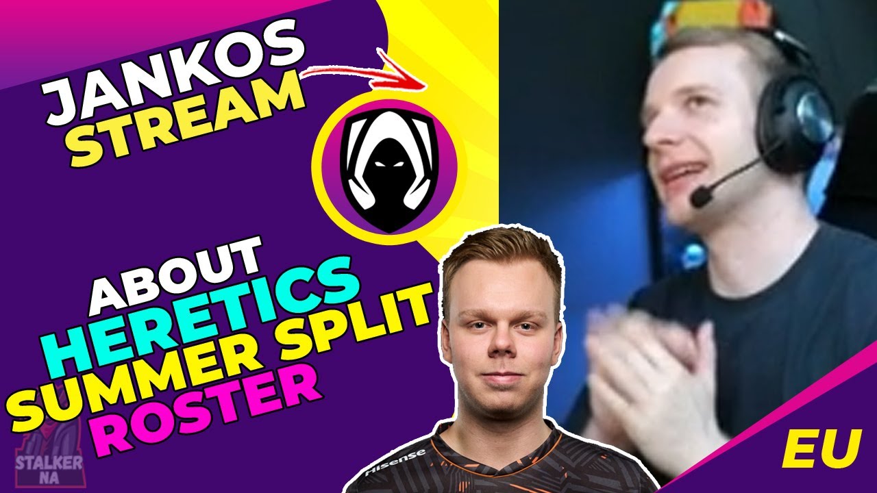 Jankos About Heretics Summer Split 2023 ROSTER 👀