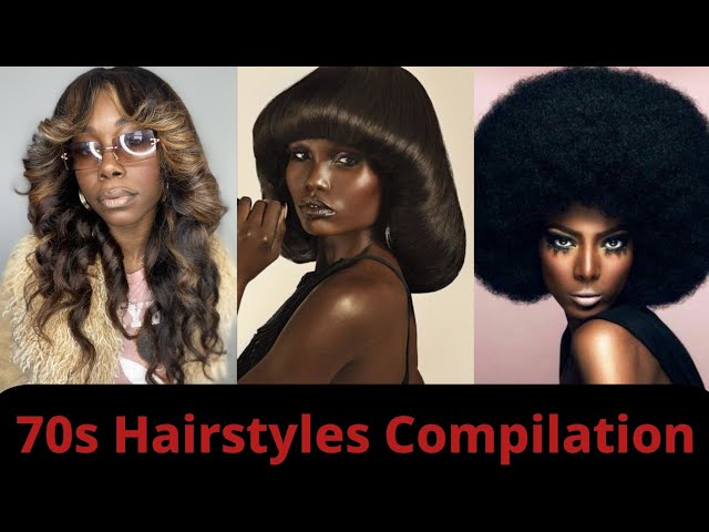 70s Hairstyles Compilation Videos 