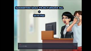 Summertime Saga V0.20.11 Unlock AllSave File and SaveData