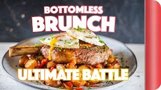 THE ULTIMATE BOTTOMLESS BRUNCH BATTLE | Sorted Food
