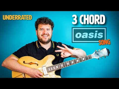 How To Play Columbia Oasis Guitar Lesson Definitely Maybe 3 Chord Song Easy Guitar