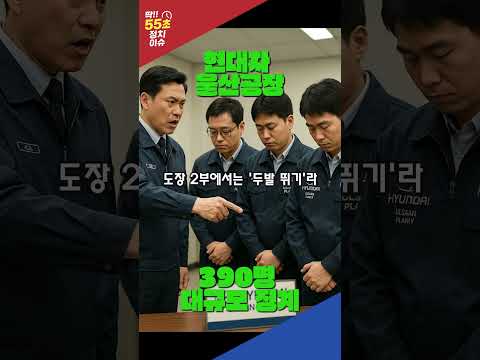현대차 울산공장 이례적 대규모 징계