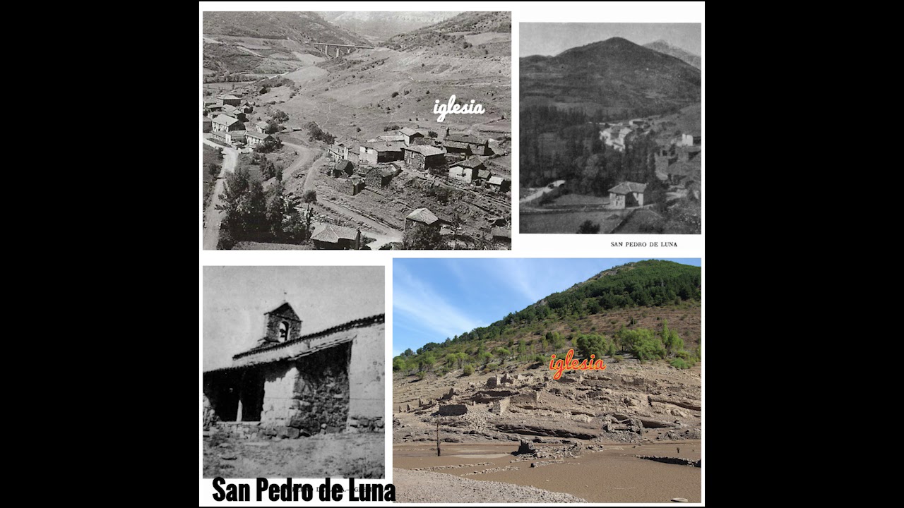 El pantano de Barrios de Luna y los pueblos desaparecidos. 17-02-2018