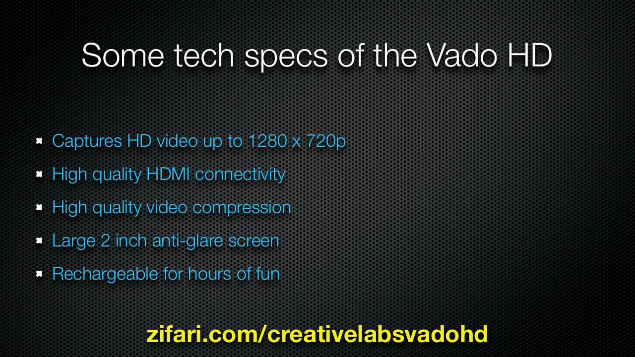 Creative Labs Vado HD 720p