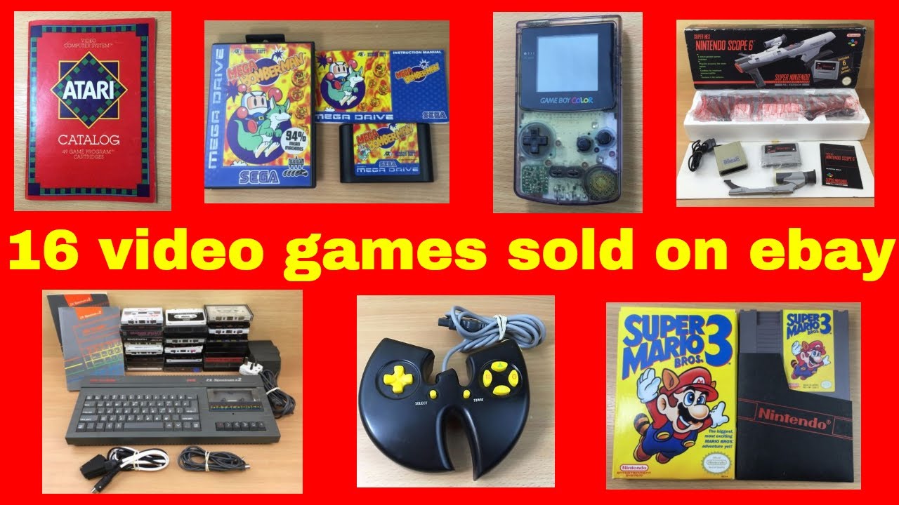 selling video games on ebay for profit