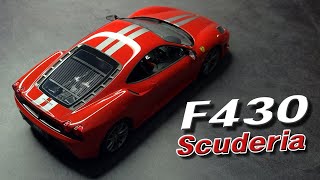 Building The Legendary Ferrari F430 Scuderia 1/24 FUJIMI