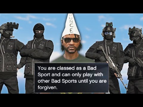 i got bad sport so i hired bodyguards... | GTA 5 THUG LIFE #534