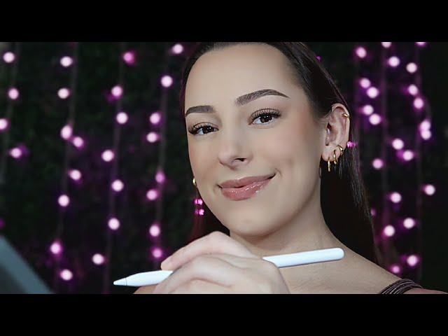 ASMR Sketching You / Face Tracing