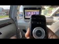 How to operate the rear entertainment package for w221 mercedes including aux inputs