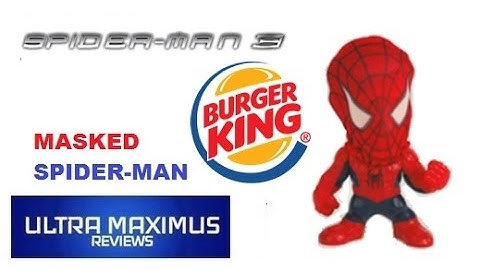 Masked Spider-Man Burger King Spider-Man 3 (2007)