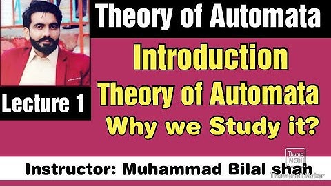 Theory of Automata || introduction Urdu Hindi || Exam preparation || Lecture 1