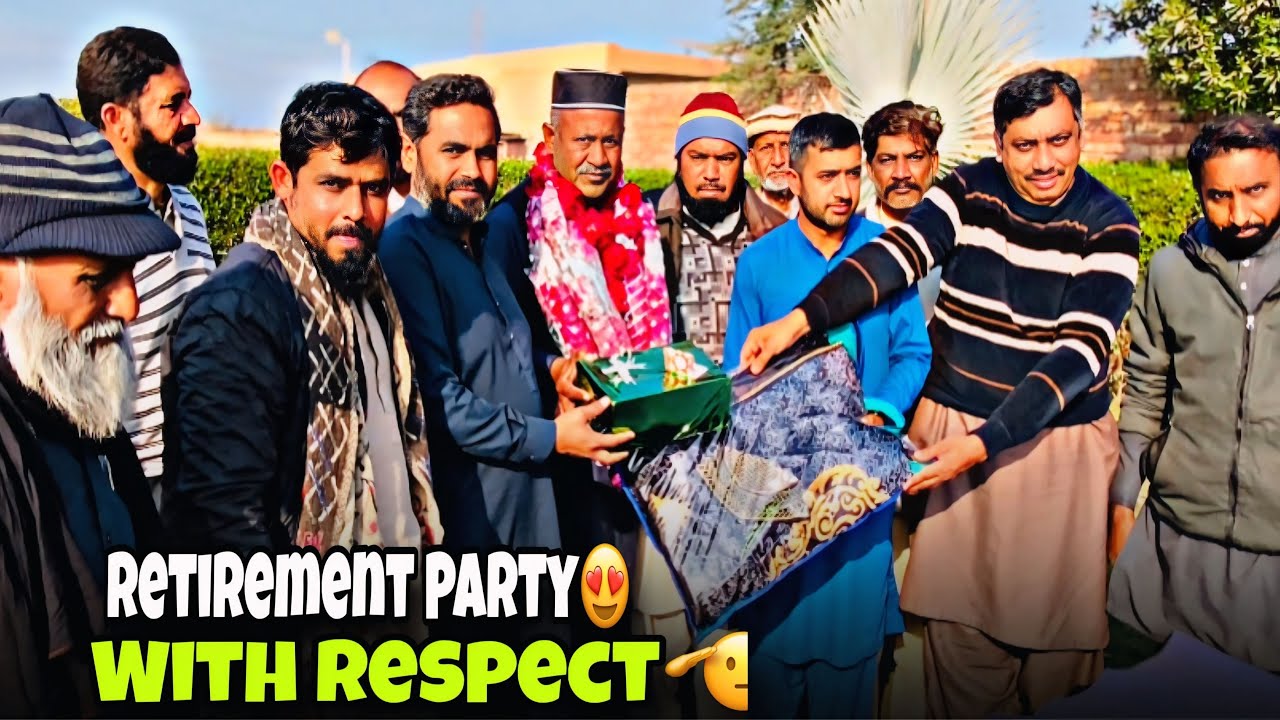 A Respectful Retirement Farewell ❤️ | Saluting a Career in Government Service😘