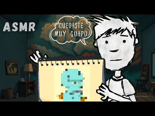 ASMR Sleep relaxed 💤 while I draw you