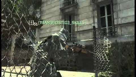 MW3 Amazing Cross-Map Throwing Knife