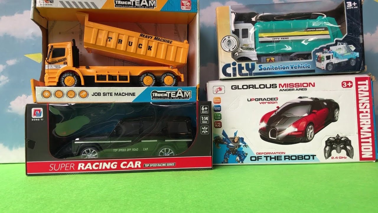 Discover cars, transformable robot cars, sanitation vehicles | Kids Toy Car - Clever Toys